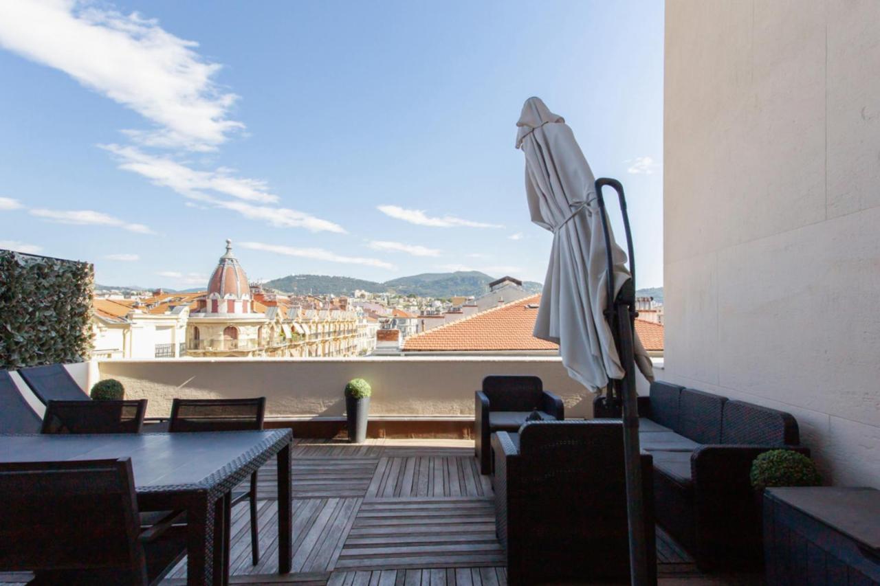 Bright Flat With An Exceptional Terrace At The Heart Of Nice - Welkeys Buitenkant foto